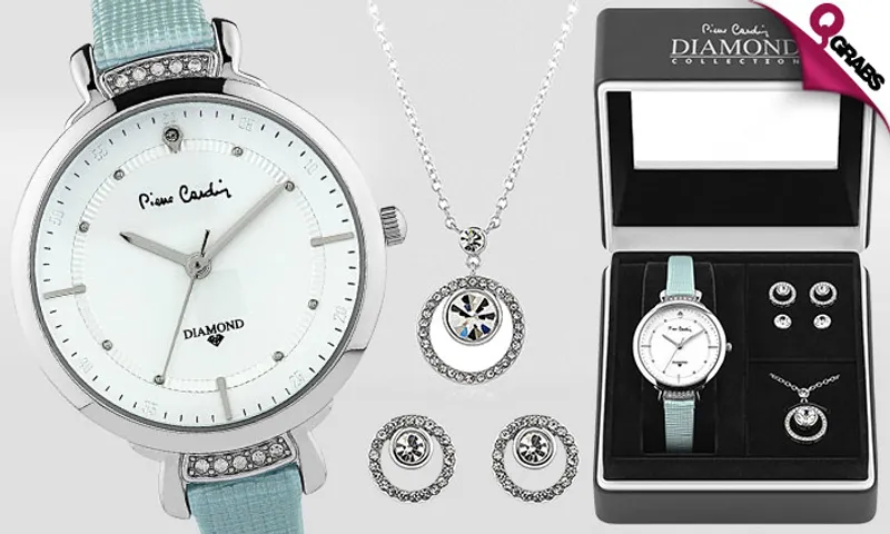 Pierre Cardin Watch & Jewellery Gift Set for Women!